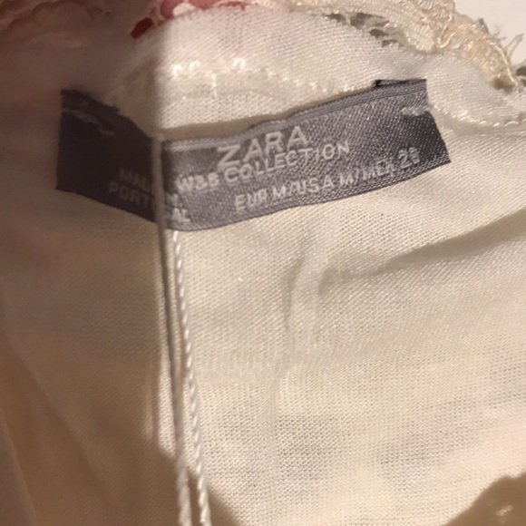 Zara lace strapless dress NWT - Picture 6 of 9